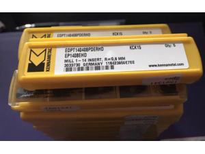美国肯纳 数控铣刀片EDPT140404PDERHD KC522M低价批发肯纳刀具