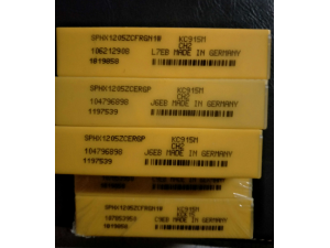 批发肯纳数控刀片SPHX060204R20 KC7140铣刀片 加工钢件 不锈钢
