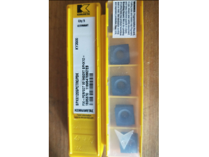 美国肯纳铣削刀片SPHX060208R20 KC7215加工铸铁 全新原装
