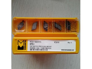 肯纳数控车削刀片KCGX110302R15 K313球磨铸铁不锈钢加工