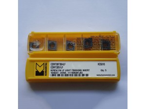 肯纳全新数控刀片CCGT09T304LF KCU10B内孔刀片