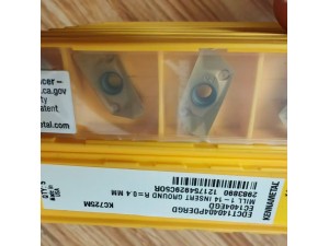 肯纳数控刀片 铣刀片  EDCT140404PDERGD KC725M  方肩铣削